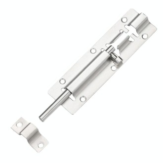 5 inch Stainless Steel Latch Door Bolt Bathroom Wooden Door And Window Anti-theft Latch Lock