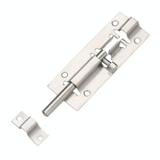 4 inch Stainless Steel Latch Door Bolt Bathroom Wooden Door And Window Anti-theft Latch Lock