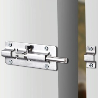 8 inch Stainless Steel Latch Door Bolt Bathroom Wooden Door And Window Anti-theft Latch Lock