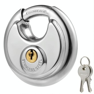 70mm Household Anti-Theft Rust-Proof And Waterproof Pure Copper Core Round Padlock