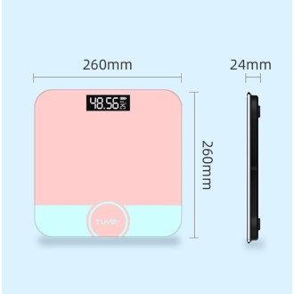 Mini Electronic Scale Home Weighing Scale Battery Stlye(Piano Black)