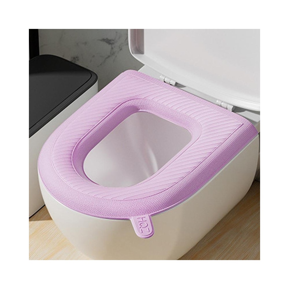 High Foam EVA Waterproof Toilet Seat Cushion Household Washable Potty Covers(Pink)