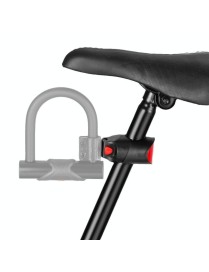 Bicycle Lock Rack Multi-function Locator Waterproof Protective Case(Black)