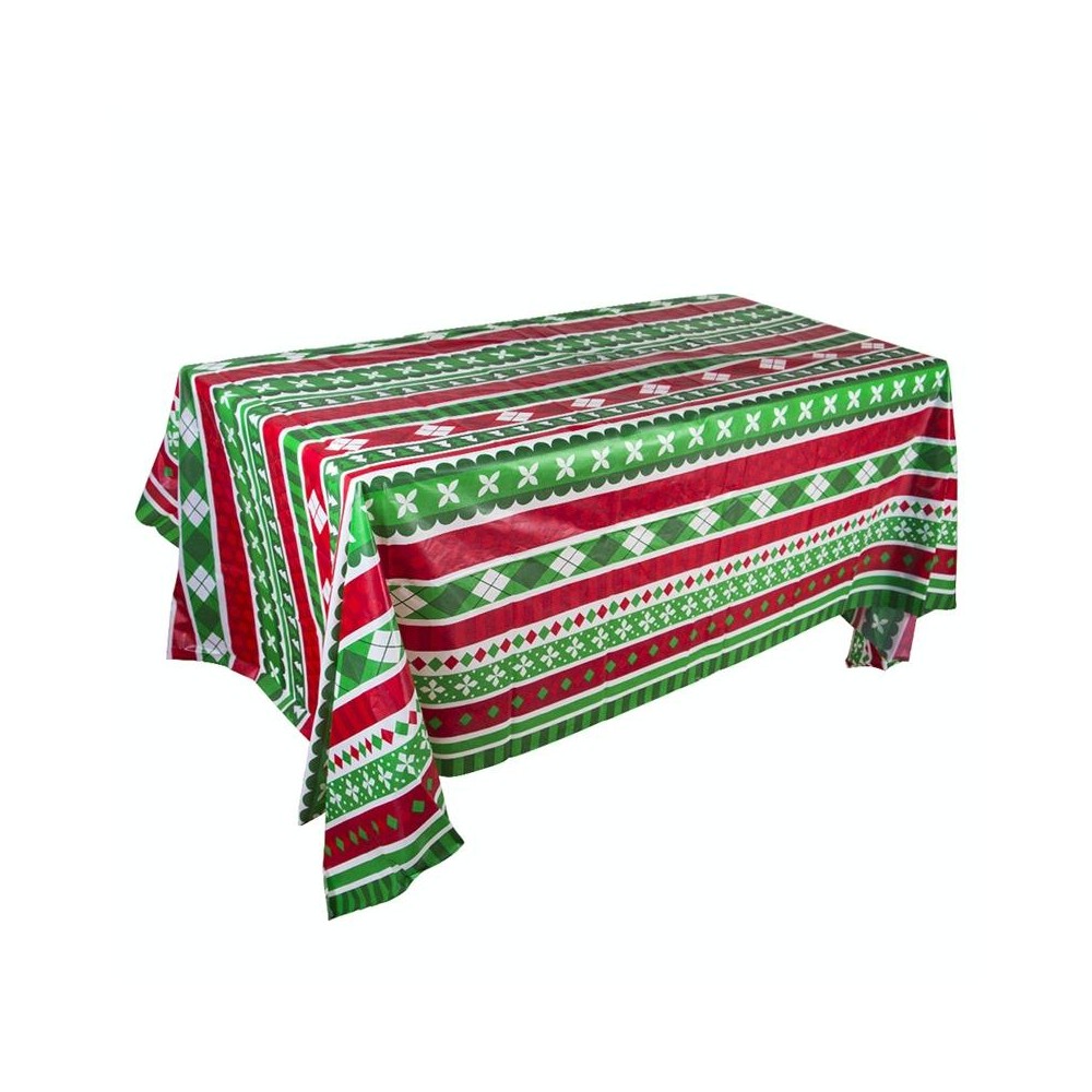 Christmas Halloween Party Event Decoration Tablecloth(Geometry)