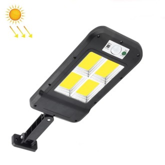 Solar Wall Light Outdoor Waterproof Human Body Induction Garden Lighting Household Street Light 4 x 40COB