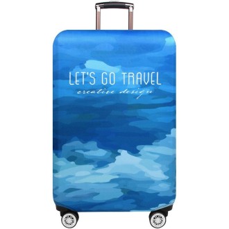 Wear-resistant Trolley Luggage Dustproof Protective Cover, Size: M(Dream Blue)