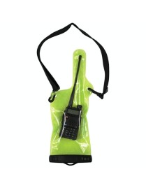 Walkie Talkie Waterproof Bag with Lanyard (Excluding Walkie Talkie)(Green)