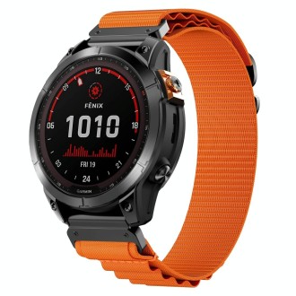 26mm Loop Nylon Watch Band(Orange)