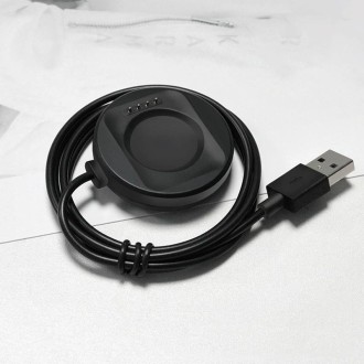 For OPPO Watch SE Watch USB Port Magnetic Charger Charging Cable(Black)