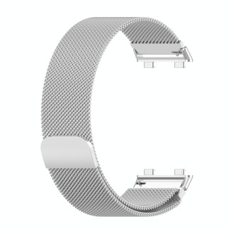 For OPPO Watch 2 46mm Milan Metal Watch Band(Silver)