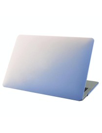 For Macbook Retina 12 inch A1931 / A1534 Cream Style Laptop Plastic Protective Case (Pink Blue)