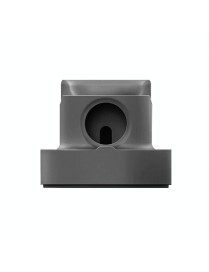 2 In 1 Smart Watch Charging Bracket Desktop Silicone Watch Charging Stand For Apple Watch(Grey)