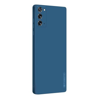 For Samsung Galaxy Note20 PINWUYO Touching Series Liquid Silicone TPU Shockproof Case(Blue)