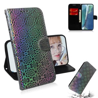 For Samsung Galaxy Note20 Solid Color Colorful Magnetic Buckle Horizontal Flip PU Leather Case with Holder & Card Slots & Wallet