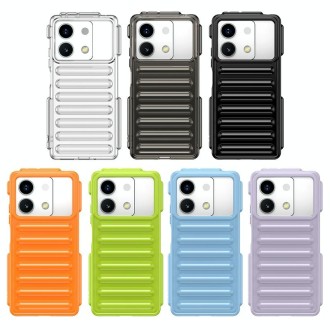 For Redmi Note 13 Pro 4G Global Capsule Series Candy Color TPU Phone Case(Transparent)