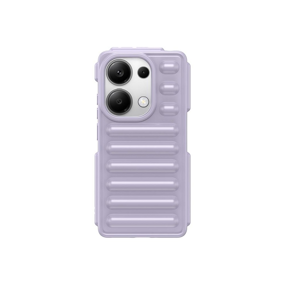 For Redmi Note 13 Pro 4G Global Capsule Series Candy Color TPU Phone Case(Purple)