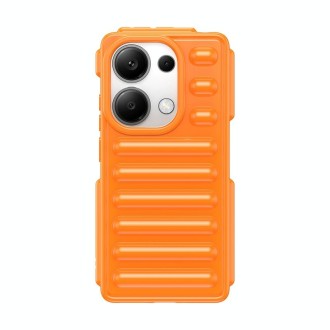 For Redmi Note 13 Pro 4G Global Capsule Series Candy Color TPU Phone Case(Orange)