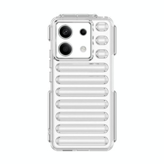 For Redmi Note 13 Pro 5G Global Capsule Series Candy Color TPU Phone Case(Transparent)