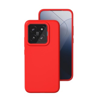 For Xiaomi 14 Pro All-inclusive Liquid Silicone Phone Case(Red)