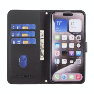 For Redmi Note 13 Pro 4G Global Square Texture Leather Phone Case(Black)