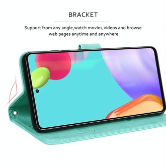 For Xiaomi Redmi Note 13 Pro 5G / Poco X6 Rose Embossed Flip PU Leather Phone Case(Green)