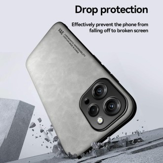 For Xiaomi Redmi Note 13 Pro Skin Feel Magnetic Leather Back Phone Case(Dark Grey)