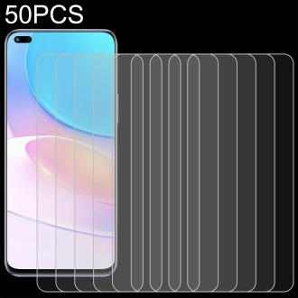 For Huawei nova 8i 50 PCS 0.26mm 9H 2.5D Tempered Glass Film