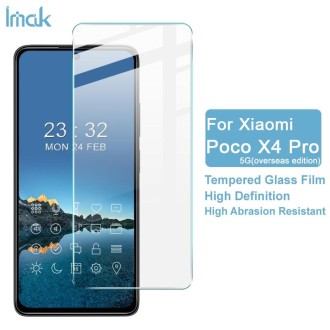 For Xiaomi Poco X4 Pro 5G IMAK H Series Tempered Glass Film