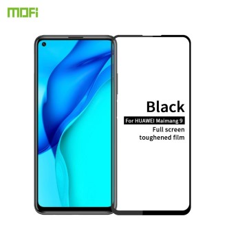 For Huawei Maimang9/Mate 40Lite MOFI 9H 2.5D Full Screen Tempered Glass Film(Black)