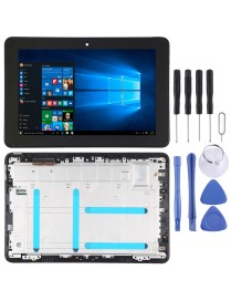 OEM LCD Screen for Asus Transformer Book T101HA Digitizer Full Assembly with Frame（Black)