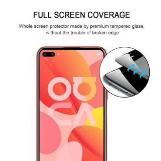 For Huawei Nova 6 Full Glue Full Screen Tempered Glass Film