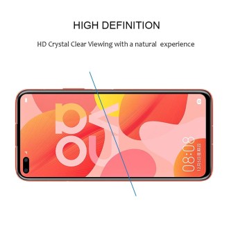 For Huawei Nova 6 Full Glue Full Screen Tempered Glass Film