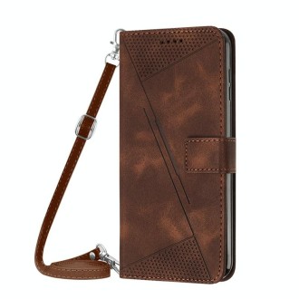 For Xiaomi 13 Ultra Dream Triangle Leather Phone Case with Lanyard(Brown)