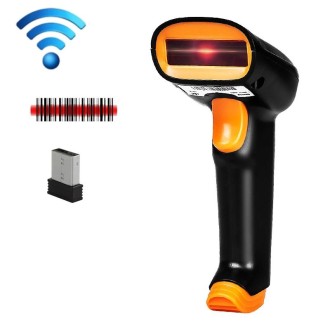 Express Barcode Scanner With Storage USB Wireless Scanner, Specification： Red Light 