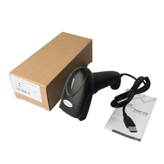 IVANCODE VS5616 2D Wired Scanner Medical Cashier Courier Barcode Device(Black)