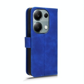 For Xiaomi Redmi Note 13 Pro 4G Skin Feel Magnetic Flip Leather Phone Case(Blue)