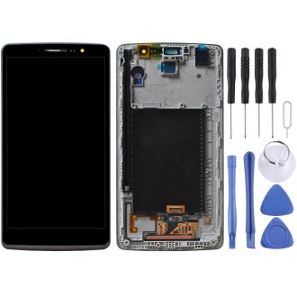 LCD + Touch Panel with Frame for LG G Stylo / LS770(Black)