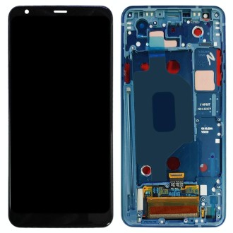 TFT LCD Screen for LG Stylo 4 / Q Stylo 4 / Q710 / Q710MS / Q710CS Digitizer Full Assembly with Frame(Blue)