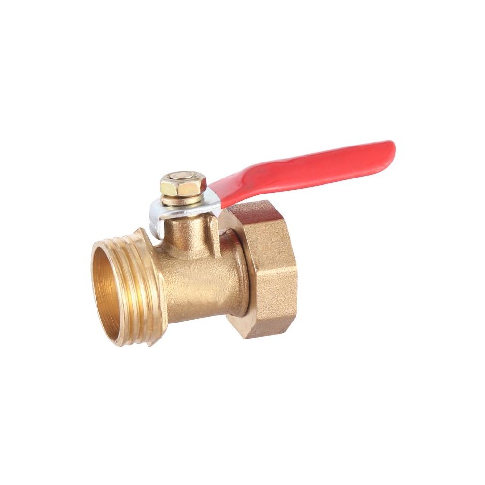 LAIZE Pneumatic Hose Connector Copper Ball Valve, Specification:Inside and Outside 4 1/2 inch