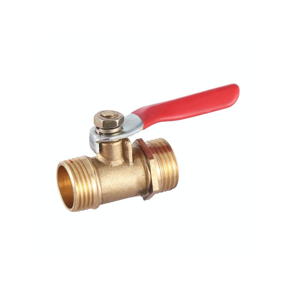 LAIZE Pneumatic Hose Connector Copper Ball Valve, Specification:Double Outside 3 3/8 inch