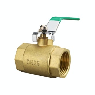 LAIZE Pneumatic Hose Connector Thickened Brass Ball Valve, Size:Double Inside 1 inch G1