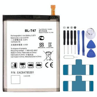 BL-T47 4300mAh For LG Velvet 5G Li-Polymer Battery Replacement