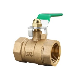 LAIZE Pneumatic Hose Connector Thickened Brass Ball Valve, Size:Double Inside 6 Point 3/4 inch