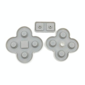 For Nintendo Dual Screen Lite 6sets Conductive Rubber Pad Soft Silicone Adhesive Key Button Pads