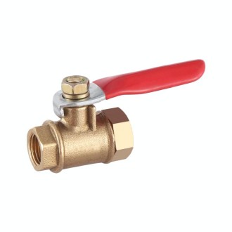 LAIZE Pneumatic Hose Connector Copper Ball Valve, Specification:Double Inside 1 1/8 inch