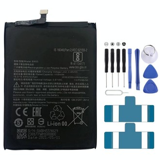 BM55 4500mAh For Xiaomi Mi 10 Ultra Li-Polymer Battery Replacement