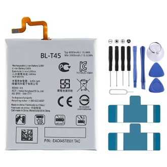 BL-T45 4000mAh For LG Stylo 6 / K71 / K50S Li-Polymer Battery Replacement