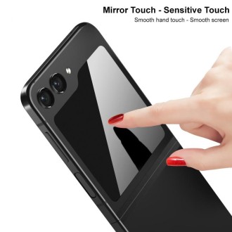 For Samsung Galaxy Z Flip5 imak HD Full Screen Anti-spy Tempered Glass Protective Film External Screen Version