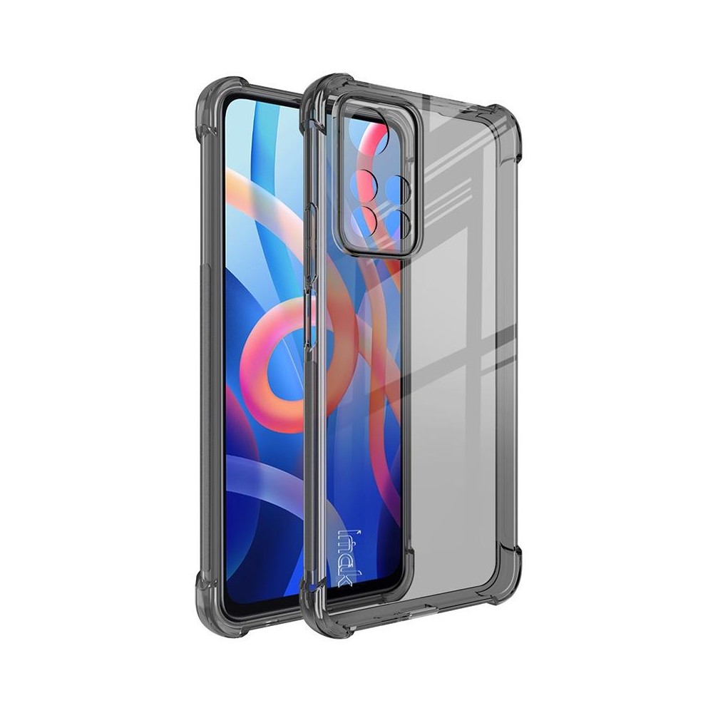 For Xiaomi Redmi Note 11 Pro China / Note 11 Pro+ 5G IMAK All Coverage Shockproof Airbag TPU Case with Screen Protector(Transpar