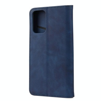 For Xiaomi Redmi Note 11 Pro Skin Feel Splicing Leather Phone Case(Blue)